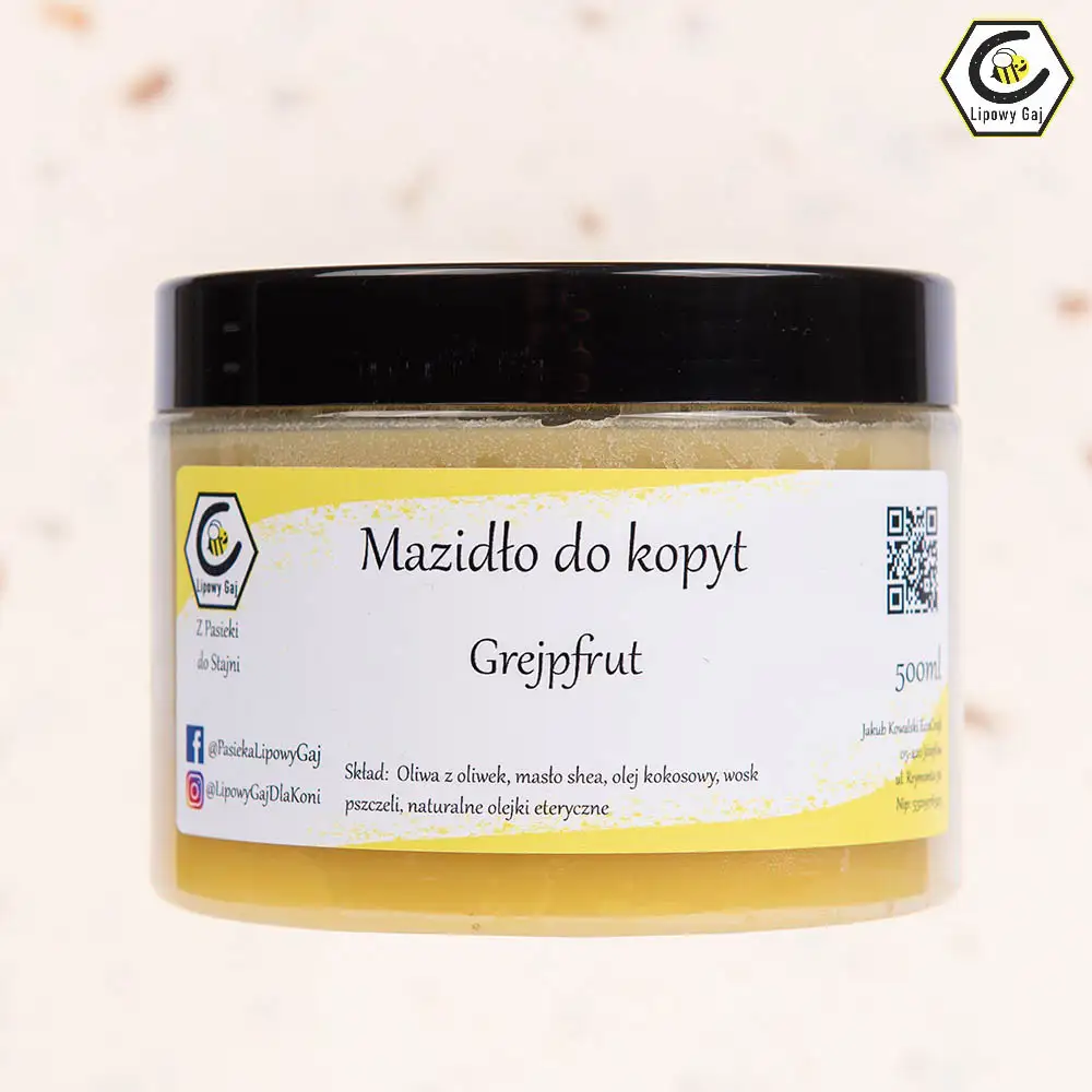 Naturalny balsam do kopyt dla koni