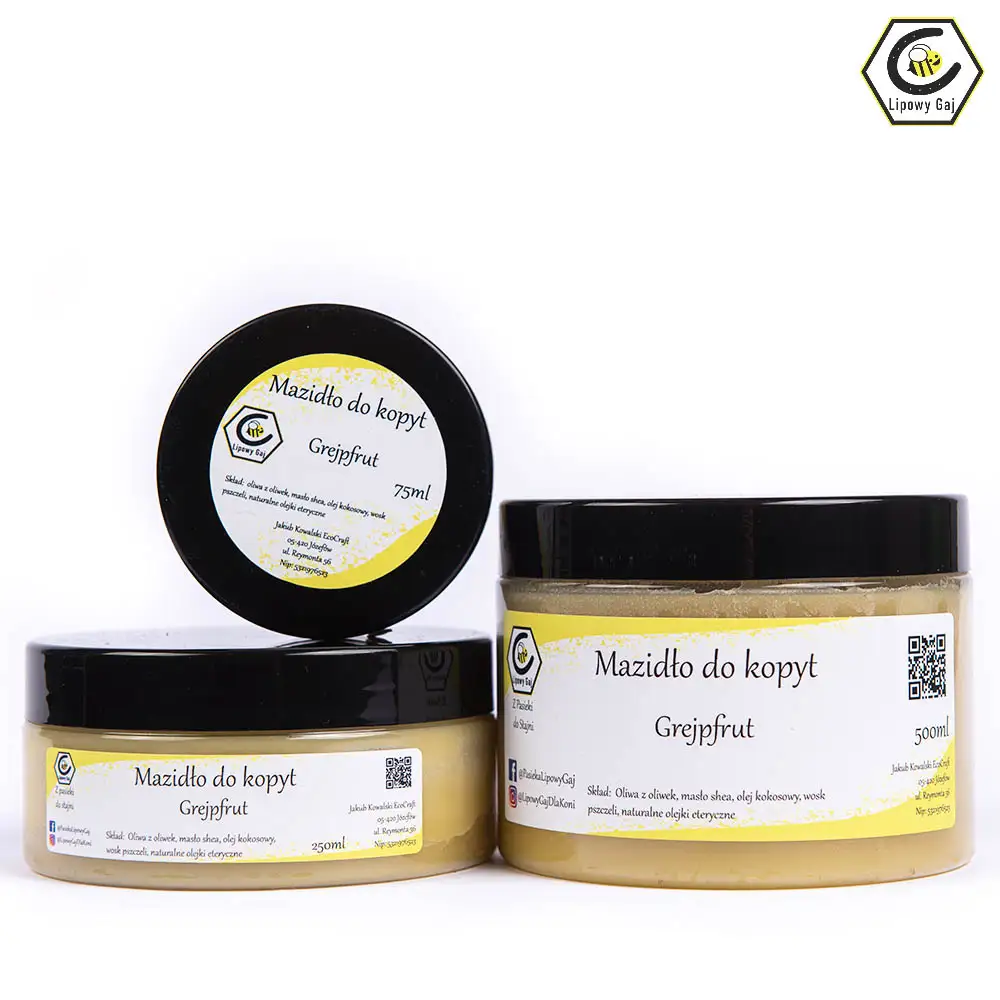 Naturalny balsam do kopyt dla koni
