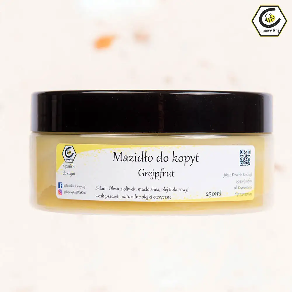 Naturalny balsam do kopyt – Grapefruit - obrazek 2