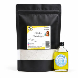 Glinka zielona – chłodząca
